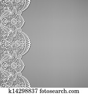 lace and floral ornaments lace and floral ornaments