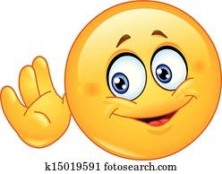 Listening emoticon Listening emoticon