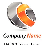 Logo 3d branding Logo 3d branding