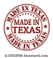Made in Texas stamp Made in Texas stamp