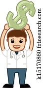 Make Money Concept - Doctor Make Money Concept - Doctor