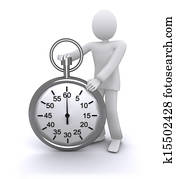 man with a stopwatch, rapid time man with a stopwatch, rapid time