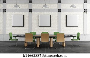 meeting room in a loft meeting room in a loft