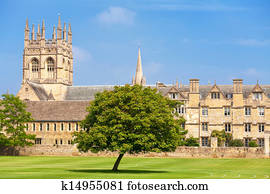 Merton College. Oxford, UK