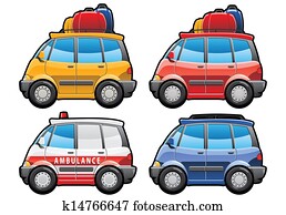 minivan, ambulance car minivan, ambulance car