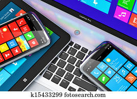 Mobile devices with touchscreen interface Mobile devices with touchscreen interface