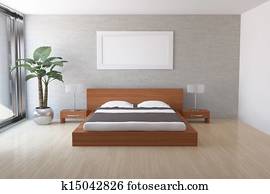 Modern bedroom Modern bedroom