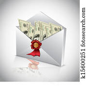 Money In Envelope