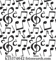 musik notiz, muster musik notiz, muster