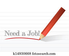 need a job sign written on a notepaper.