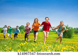 niños, funcionamiento, en, el, campo