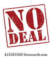 No deal stamp