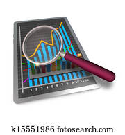 notizbuch, analysieren, begriff