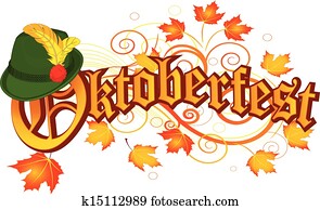oktoberfest, celebração, desenho
