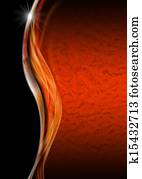 Orange Black and Metal Luxury Background Orange Black and Metal Luxury Background