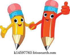 Pencil Characters Pencil Characters