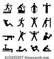People exercising People exercising