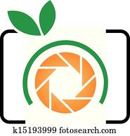 photographie, logo photographie, logo