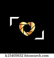 photographie, logo photographie, logo