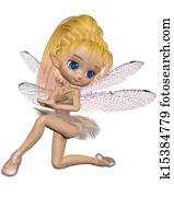 Pink Toon Dragonfly Ballerina Fairy Pink Toon Dragonfly Ballerina Fairy