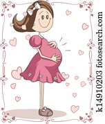 Pregnancy Cartoon Pregnancy Cartoon
