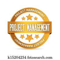 project management seal illustration project management seal illustration