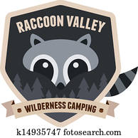 Raccoon badge Raccoon badge