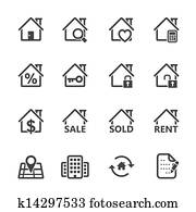 Real Estate Icons