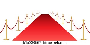 Red carpet and stantion Red carpet and stantion