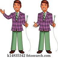 Retro Game Show Host Retro Game Show Host