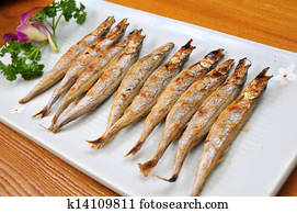 Roast fish