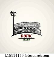rom, plakat rom, plakat