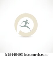 runner icon runner icon