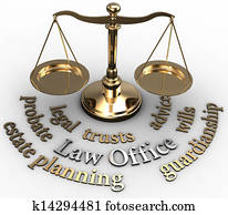 Scale estate probate wills attorney words