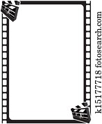Scene Clapper Movie Frame Scene Clapper Movie Frame