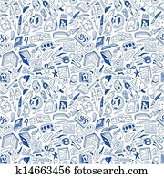 School education - seamless background School education - seamless background