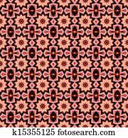 Seamless texture of geometric shape