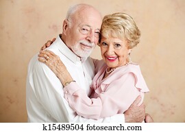 Senior Couple - Loving Portrait