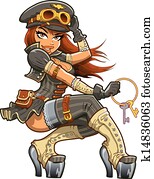 Sexy Steampunk Aviator Sexy Steampunk Aviator
