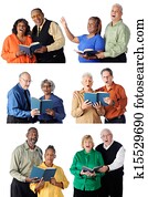 Six Singing Senior Couples