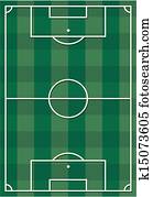 Soccer or football field Soccer or football field