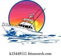 Sportfisher, bote, amigo