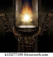 Steampunk Background Steampunk Background
