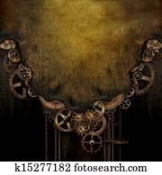 Steampunk Background Steampunk Background