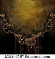 Steampunk Background Steampunk Background