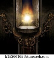 Steampunk Background Steampunk Background