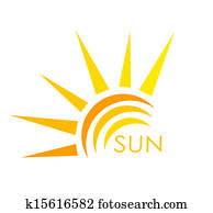 Sun label Sun label