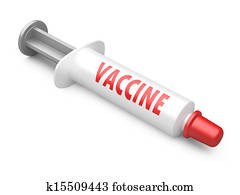 syringe with vaccine syringe with vaccine