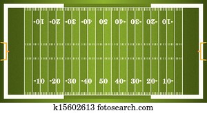 Textured Grass American Football Field Textured Grass American Football Field