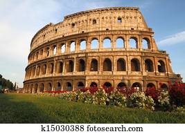 The Colosseum in Rome, Italy The Colosseum in Rome, Italy